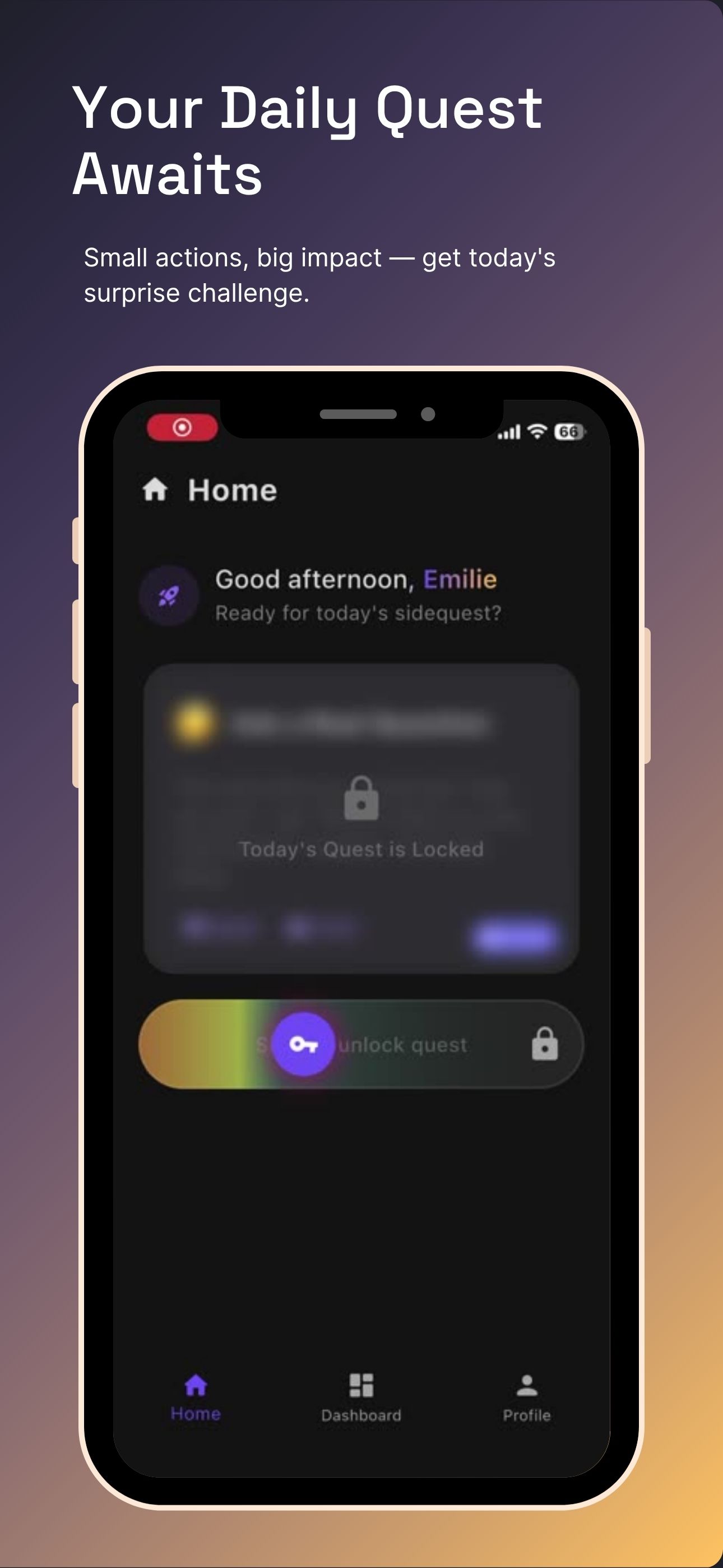 Your Daily Quest Awaits